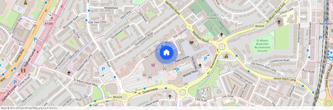 Town Centre, Hatfield