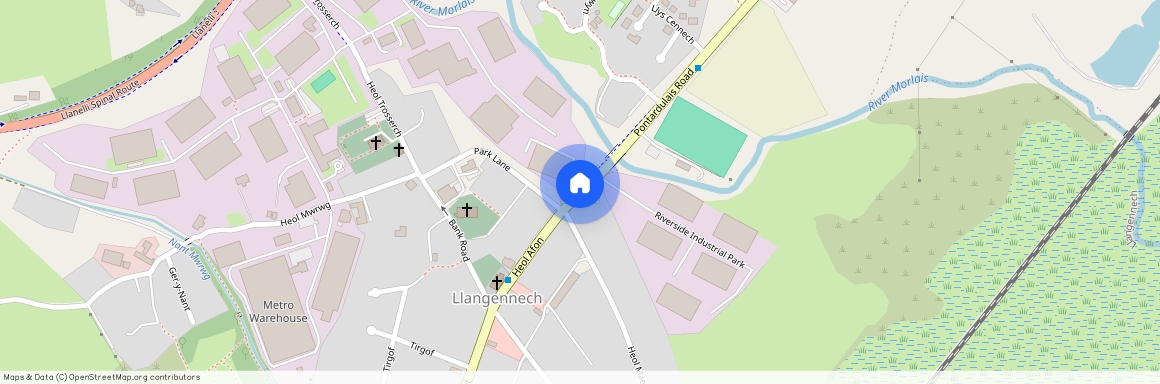 Maesydderwen, Llangennech, Llanelli.