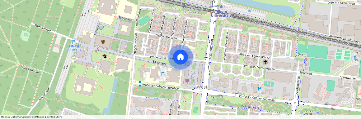 Abdij- en Torenbuurt, 5037 AD, Professor Verbernelaan, Tilburg