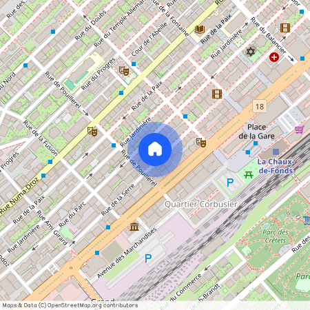 2300, La Chaux-de-Fonds, Rue de la Serre, 98