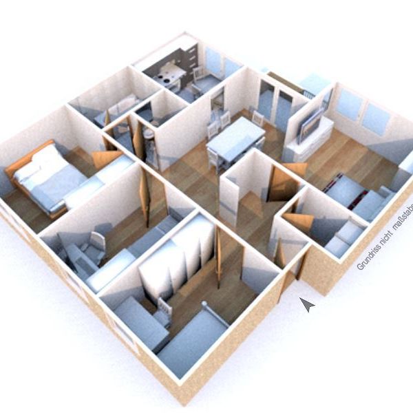 *schö­ne 4,5‑Zimmer Woh­nung in Ravens­burg mit Küche, Kel­ler u. Stell­platz zu vermieten!* - Photo 2