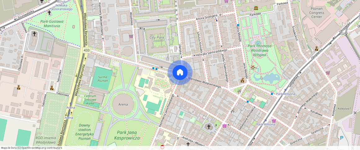 Poznań Grunwald, Stanisława Wyspiańskiego