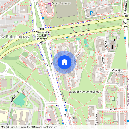 ul. Feliksa Nowowiejskiego, Czechów Południowy, Lublin, lubelskie