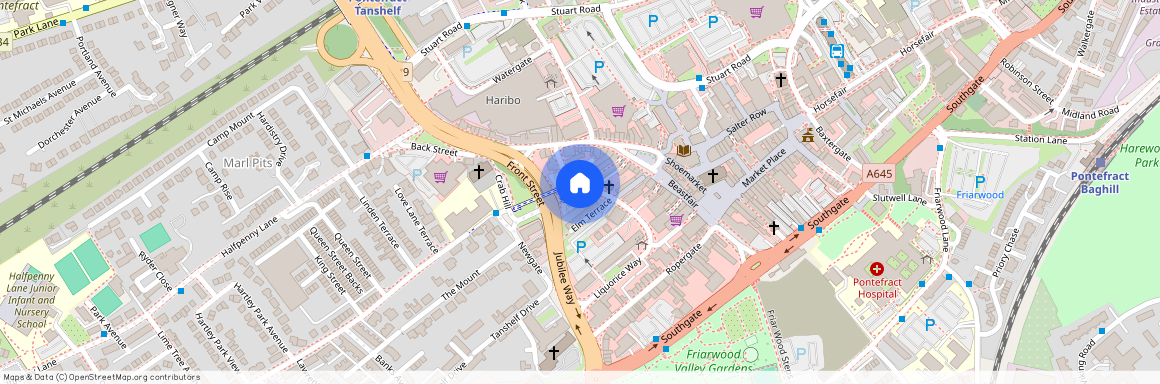 Liquorice Way, Pontefract