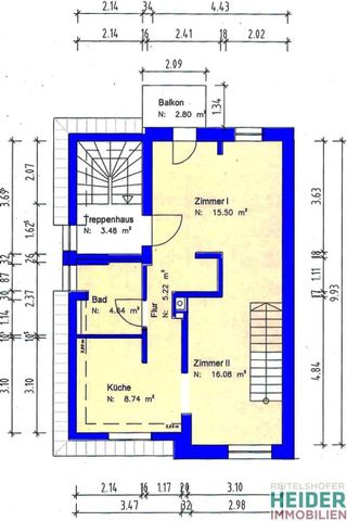 Galerie-Wohnung mit Balkon - Foto 3