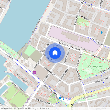 Styrbordsgatan 6, Limhamns Hamnområde