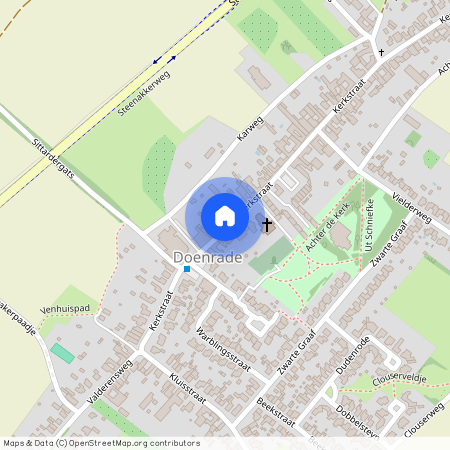 Groot-Doenrade, 6439 AS, Kerkstraat, Doenrade