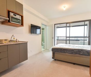 Studio para alugar com 32m², 1 quarto e sem vaga - Photo 3
