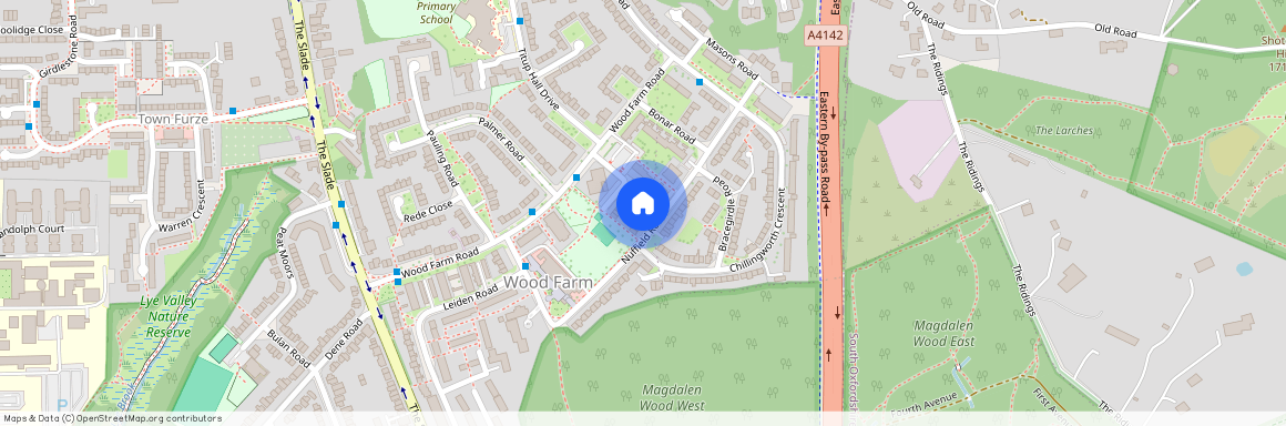 Wood Farm Road, Headington, OX3
