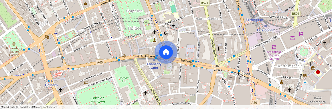 Grays Inn Road, Holborn / Chancery Lane WC1X, London