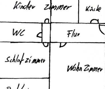 Schöne 3 1/2 Raum Wohnung in Essen Überruhr - Photo 1