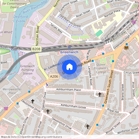 Greenwich High Road Maitland Close SE10