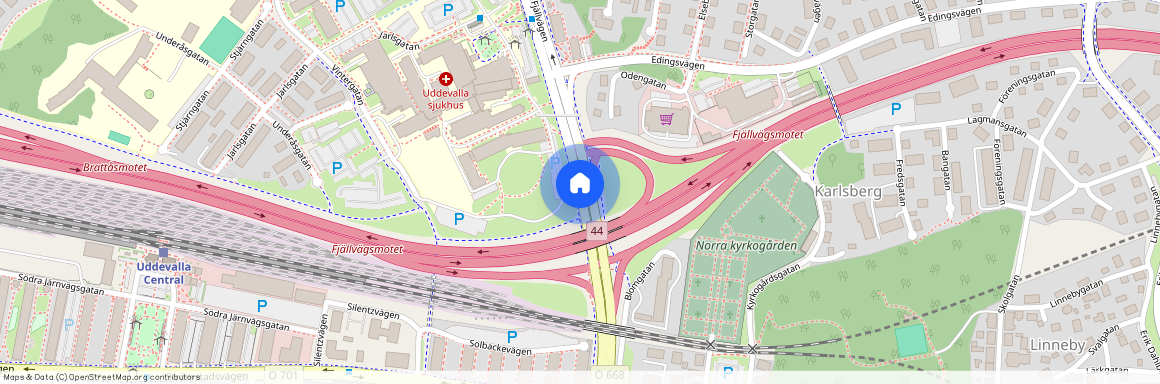 Fjällvägen, Uddevalla