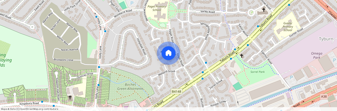 Waldley Grove, Birmingham B24