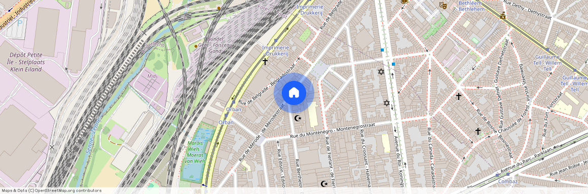 de Mérodestraat 326/2E - 1190 Vorst