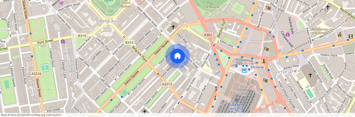 Eaton Square, Belgravia, SW1W 9DB, London