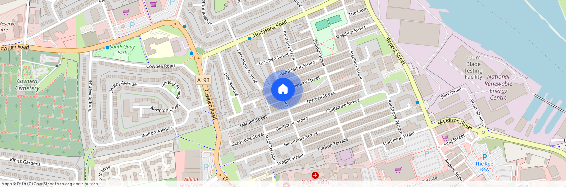 Durban Street, Blyth, Northumberland, NE24