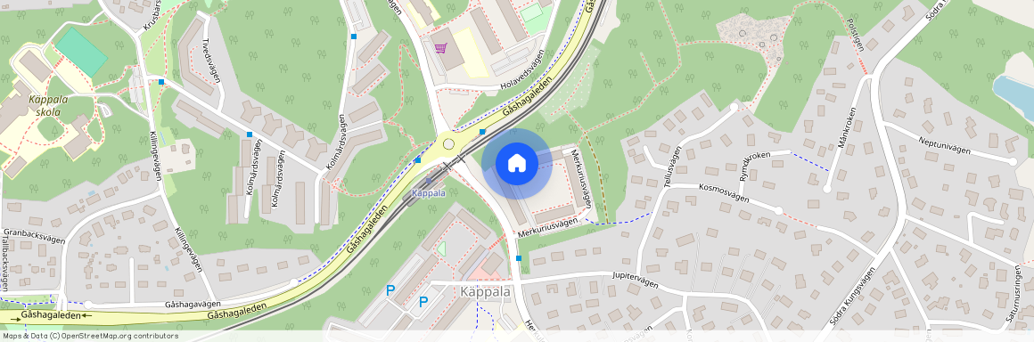 Merkuriusvägen 11, Käppala