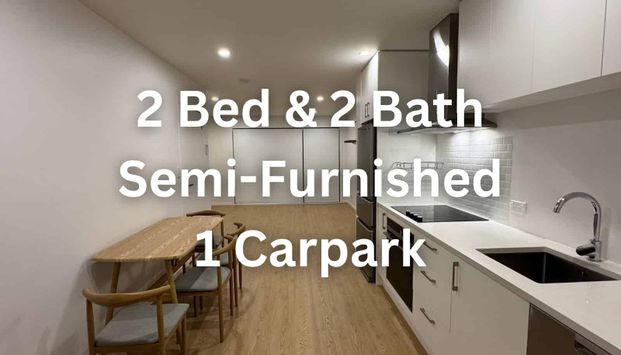 Semi-Furnished 2 bed 2 bath ensuite with parking - Photo 1