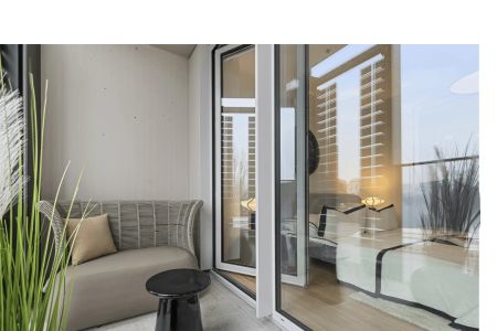 NEU! Direkt am Wasser und U1 Donauinsel: 33. Etage: DC2 Tower: SKY RESIDENCES - Photo 5