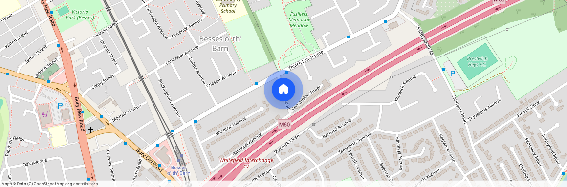 Prestfield Road, Whitefield, M45