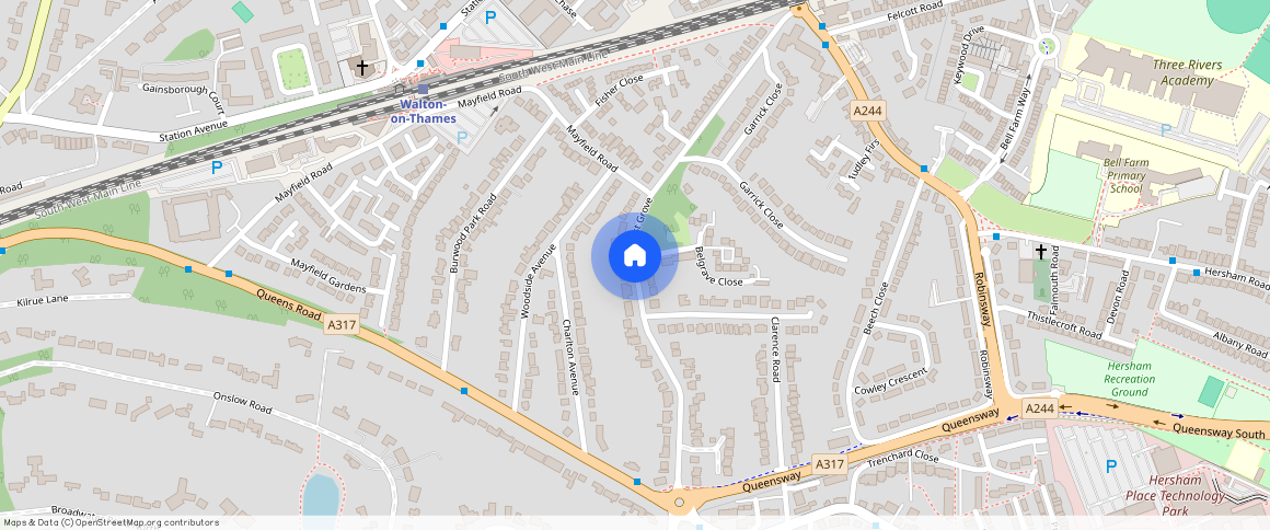 West Grove, Walton On Thames, KT12