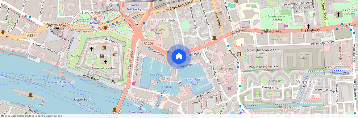 Sanderling Lodge, Star Place, City Quay, London, E1W