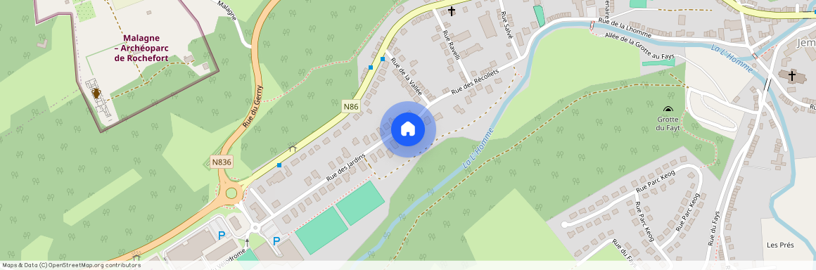 Rue des jardins, 50, 12, 5580, Rochefort