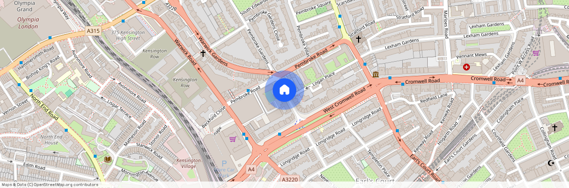 Warwick Mansions, London, SW5