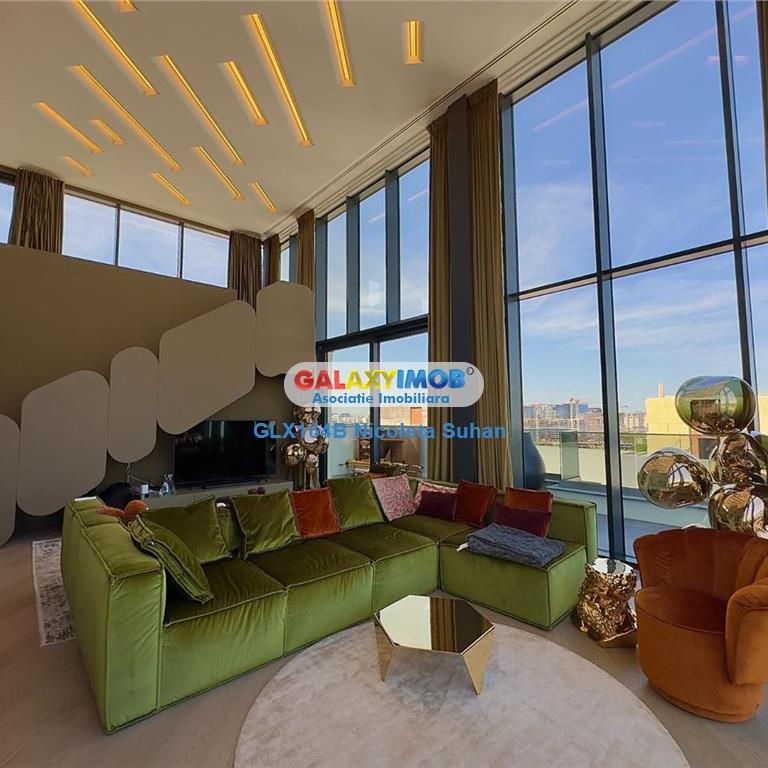 PenthouseTip Duplex 436 mp-5 camere LUX Floreasca-Barbu Vacarescu Ved - Fotografie 1