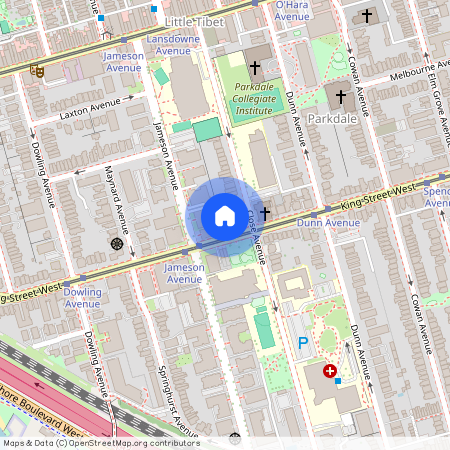 Unit 4 - 1392 King Street rd Flr, Toronto