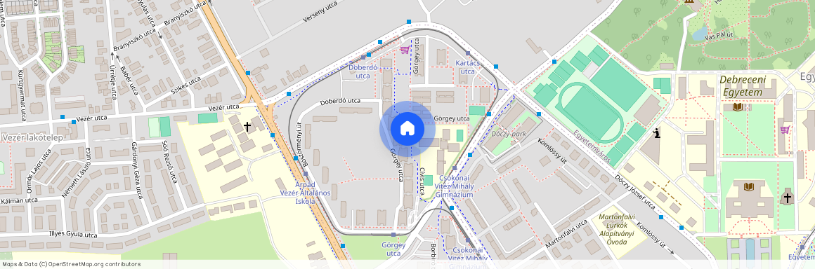 Debrecen, Görgey utca