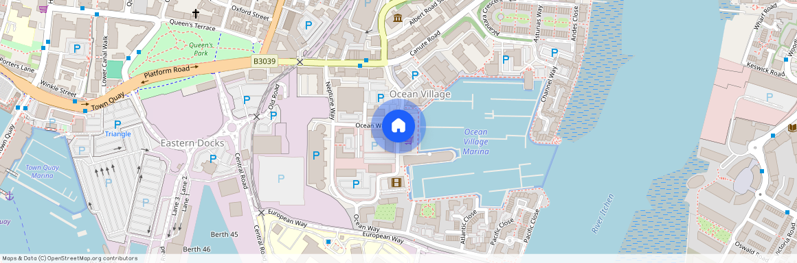 Maritime Walk, Ocean Village, Southampton, Hampshire, SO14