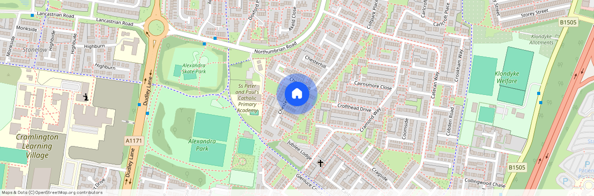Chesterhill, Cramlington, Northumberland, NE23 6JP