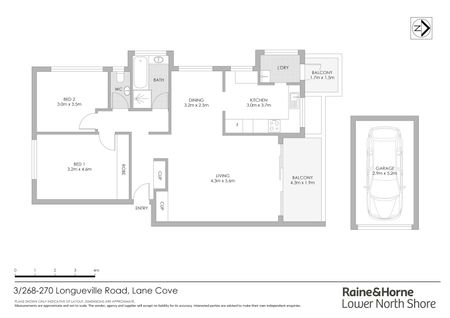 3/268-270 Longueville Road, Lane Cove NSW 2066 - Apartment For Rent | Domain - Photo 4