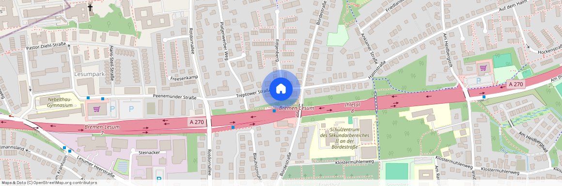 Treptower Str. 11, 28717 Burglesum - Lesum