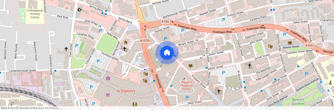 Prospect Street, Hull, Kingston upon Hull, Ci, HU2 8PX