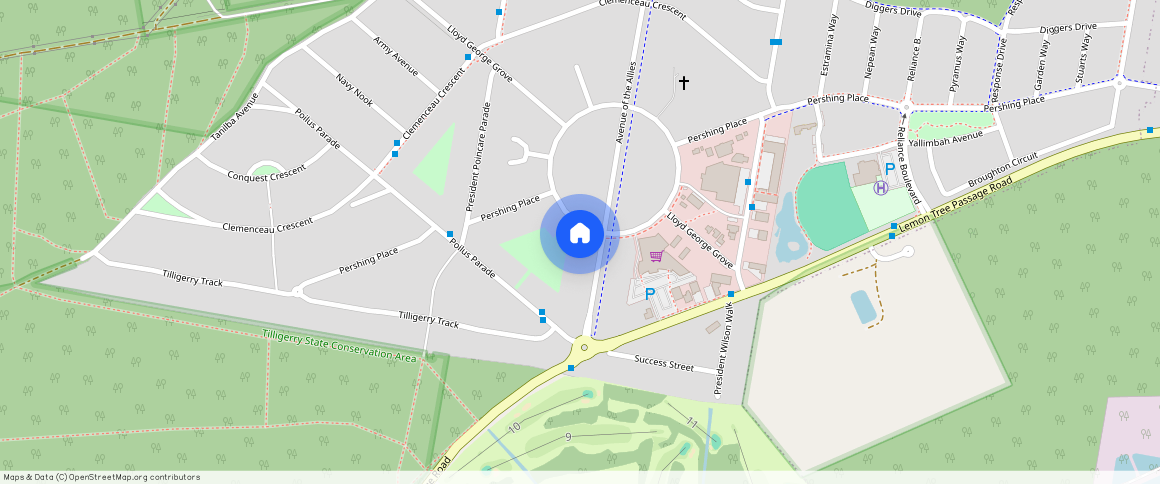 ** Avenue of the Allies, Tanilba Bay, NSW 2319