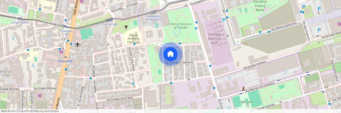 Via Dino Campana, Milan, Lombardy 20128