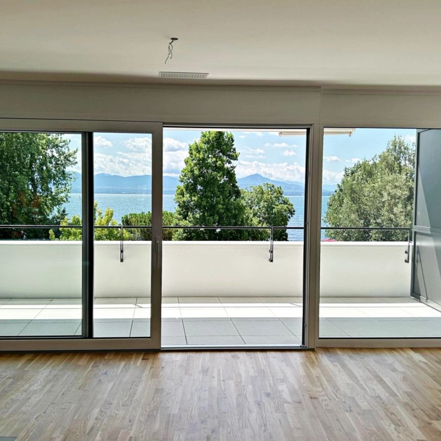 Splendide 3.5p de standing neuf avec vue imprenable sur le lac - Photo 1