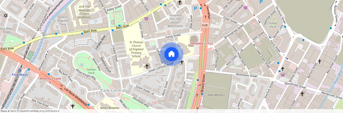 36 Great Colmore Street, Birmingham, West Midlands, B15