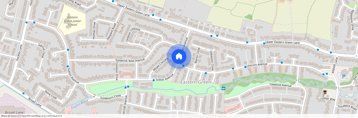 Sutton Avenue, Eastern Green