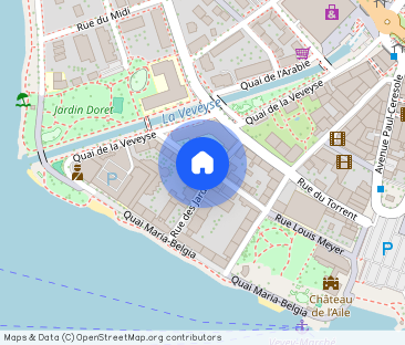 Bel appartement de 2 pièces au 4ème étage à Vevey - Foto 1