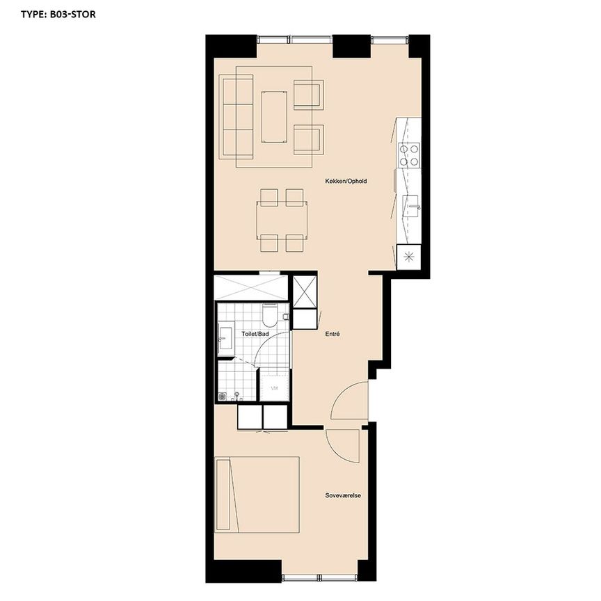 Gartnerbyen 21, 4. tv., Odense - Foto 1