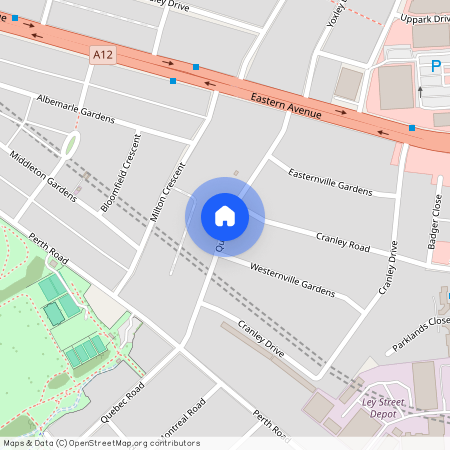 Quebec Road, Ilford, Essex, IG2