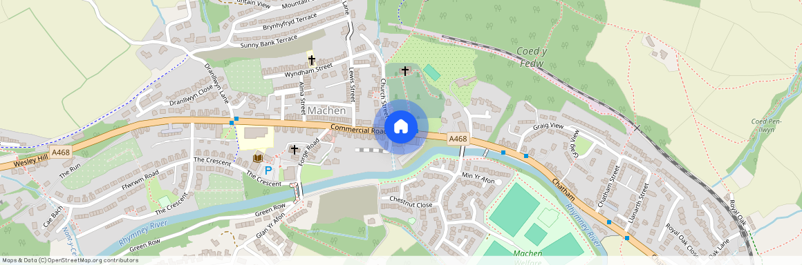 Commercial Road, Machen, Caerphilly, CF83