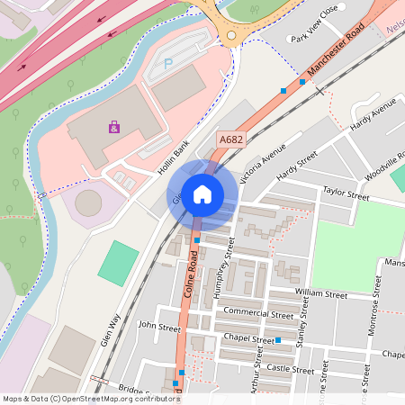 Colne Road, Nelson, Lancashire