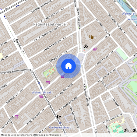 Koningsplein e.o., 2562 GS, Weimarstraat, Den Haag