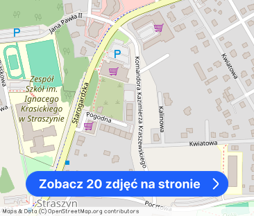 2 pok. mieszkanie 54m2 na wynajem w centrum Strasz - Zdjęcie 1