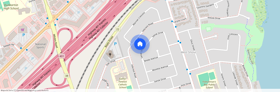 810 Sanok Drive #BASEMENT, Pickering, West Shore